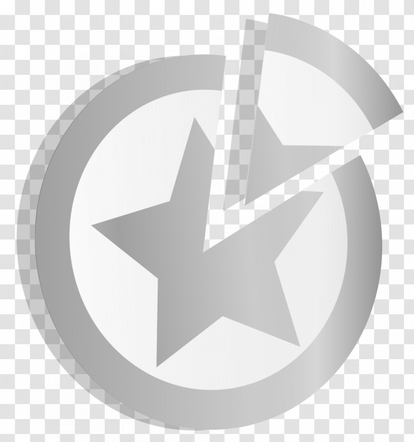 Symbol Wikimedia Commons - Foundation - Silver Star Transparent PNG