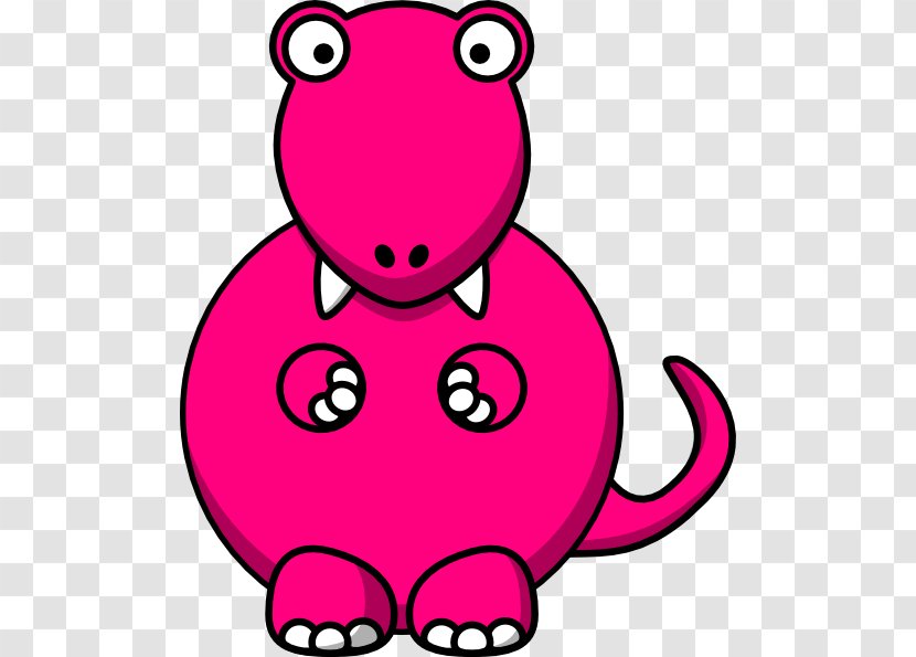 Tyrannosaurus Brontosaurus Triceratops Stegosaurus Dinosaur - Magenta Transparent PNG