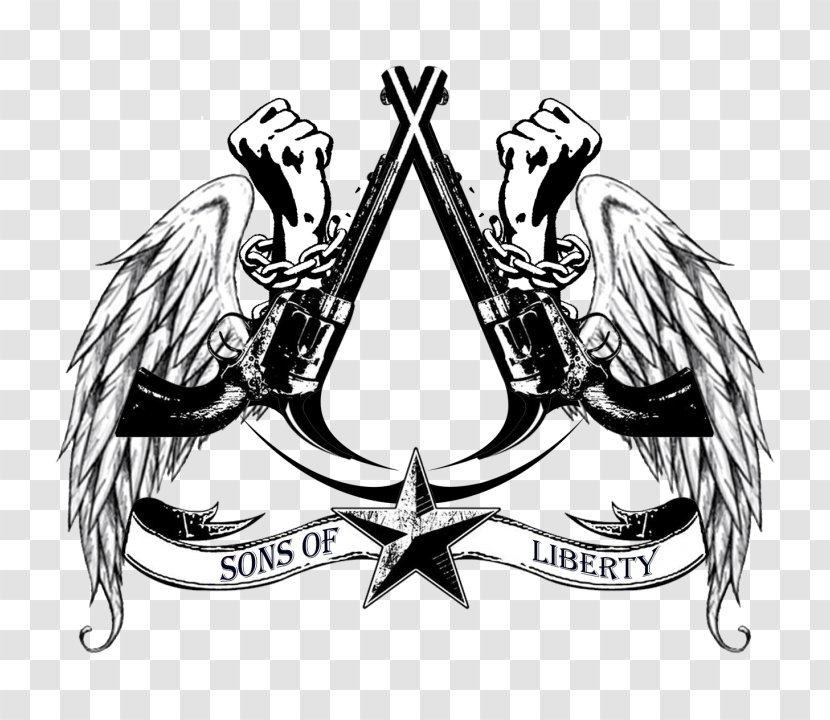 American Revolution Sons Of Liberty Daughters Boston Tea Party Logo - Bird - Symbol Transparent PNG
