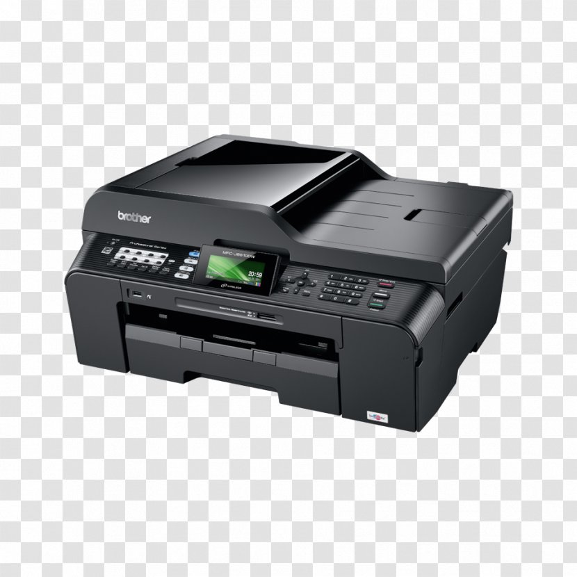 Multi-function Printer Brother Industries Inkjet Printing Device Driver Transparent PNG