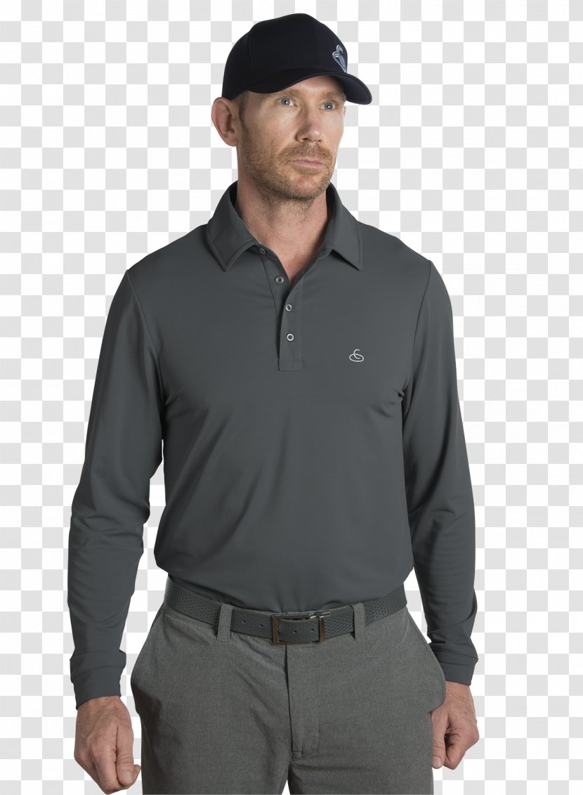 Black M Long-sleeved T-shirt Polo Shirt - Longsleeved Tshirt Transparent PNG