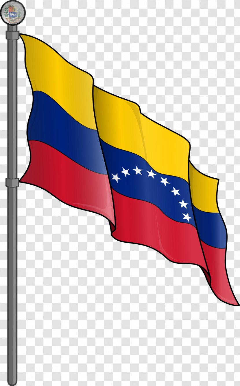 Flag Of Venezuela Flagpole National - Venezuelans - Checkered Transparent PNG