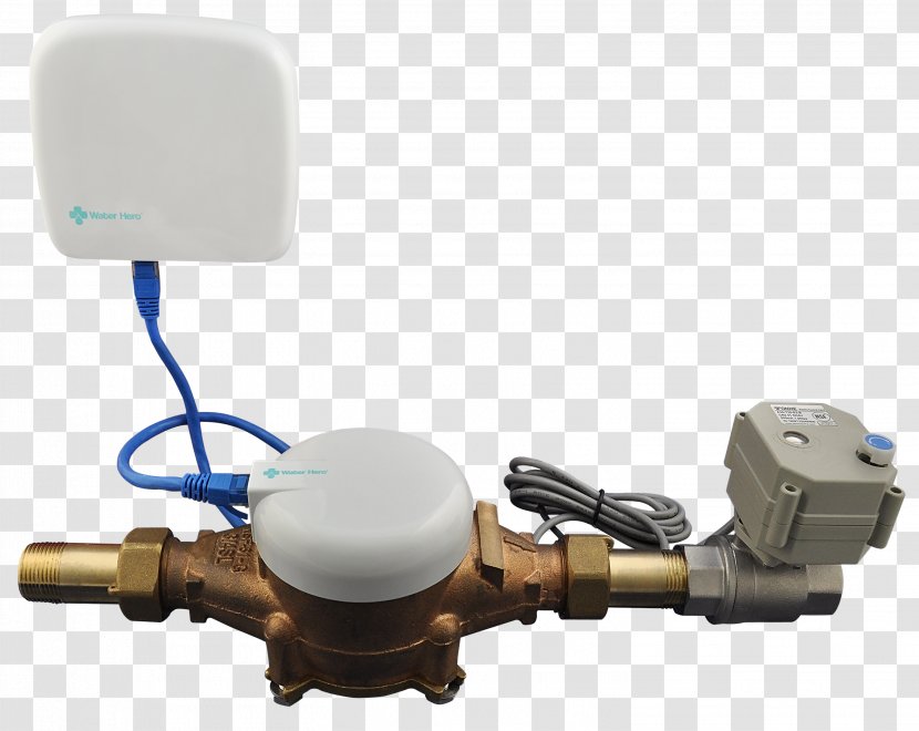 Water Heating Valve Leak Detection - Sends Transparent PNG