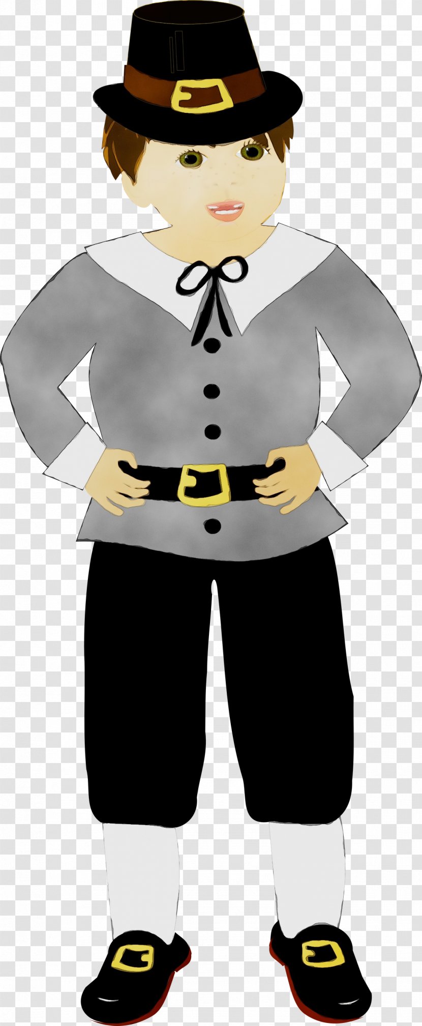 Hat Cartoon - Male - Uniform Gentleman Transparent PNG