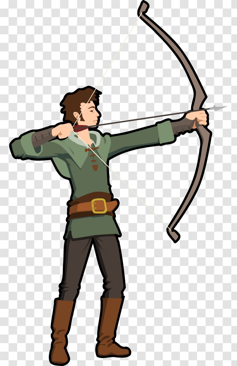 Archery Bow And Arrow Hunting Clip Art - Shooting Sport Transparent PNG