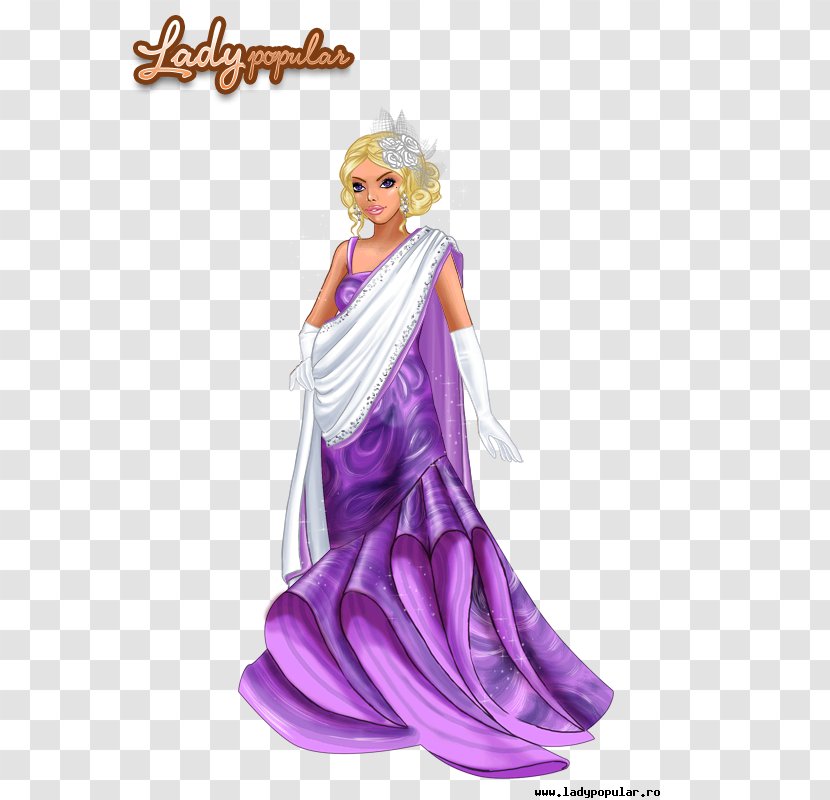 Lady Popular Barbie Costume Design Legendary Creature Transparent PNG
