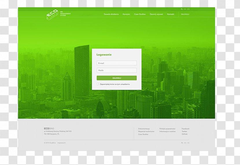 Ecobins Inc. Computer Software Waste Computing Platform Transport - Bt Smart Hub - Green Transparent PNG