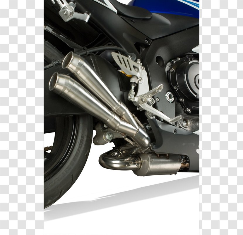 Tire Exhaust System Car Suzuki Motorcycle - Metal - Gsxr Series Transparent PNG