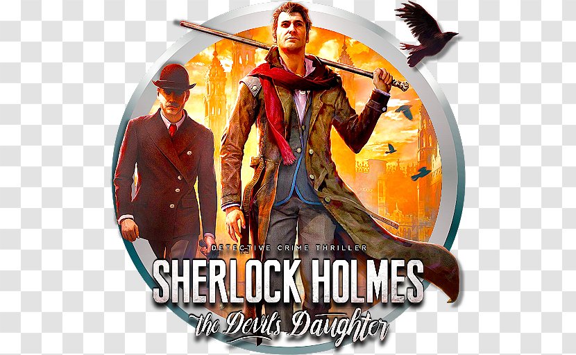 Sherlock Holmes: The Devil's Daughter Crimes & Punishments PlayStation 4 Video Game - Holmes Transparent PNG