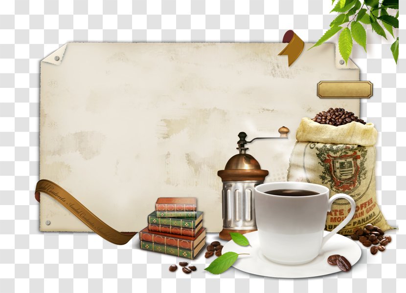 Coffee Cup Cafe Web Design Poster - Template - Creative Transparent PNG