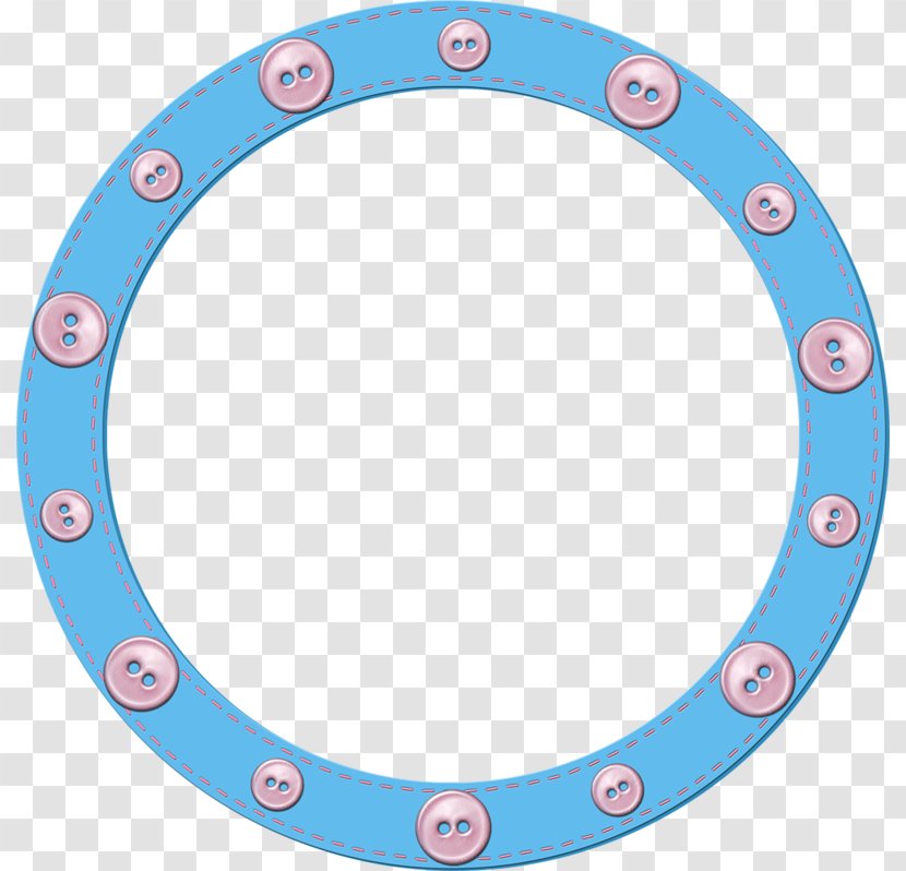 Paper Picture Frame Clip Art - Body Jewelry - Blue Box Button Circle Transparent PNG