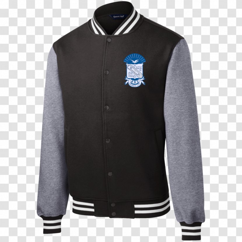 Jacket T-shirt Hoodie Clothing Letterman - Jersey Transparent PNG