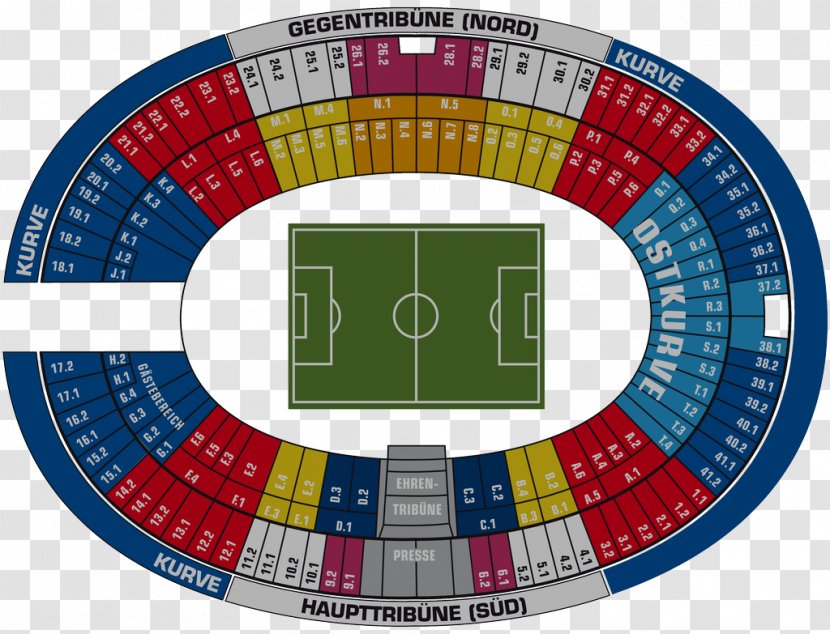 Olympiastadion Berlin Red Bull Arena Leipzig Hertha BSC Vs Borussia Dortmund Stadium - Sport Venue Transparent PNG