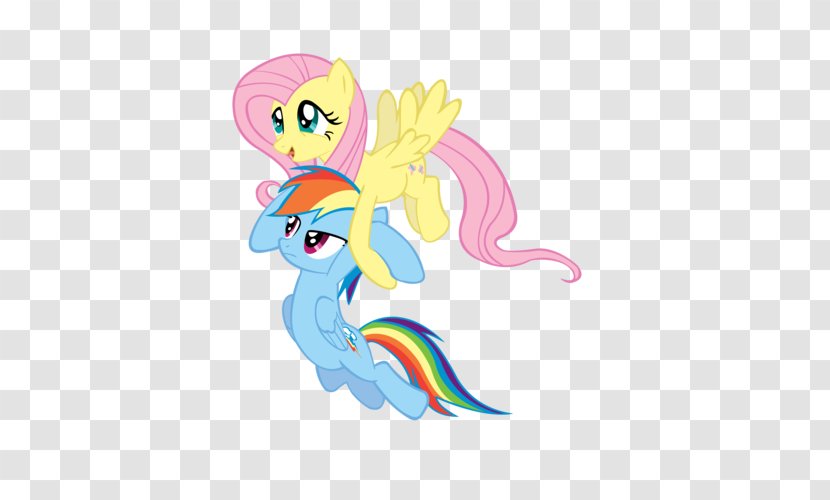 Rainbow Dash Fluttershy Image Illustration - Fictional Character Transparent PNG