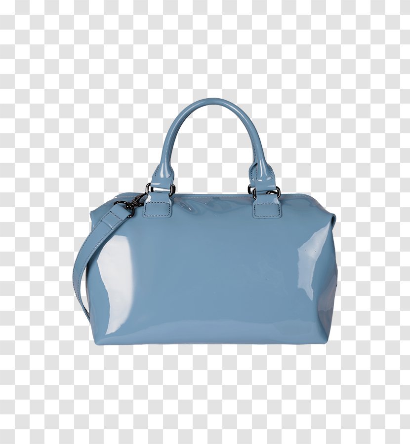 Tote Bag Lipault Handbag Blue - Azure - Vinyl Transparent PNG