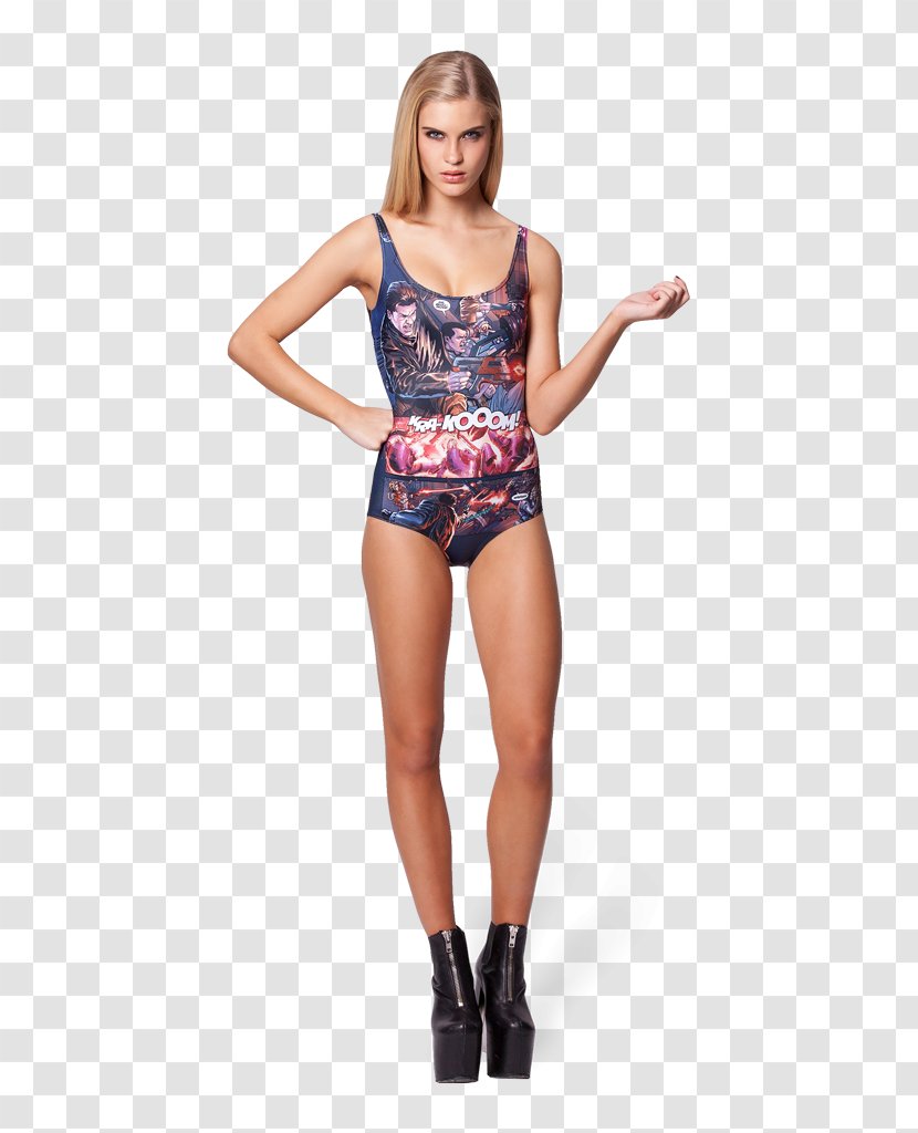 One-piece Swimsuit Tankini Maillot Mairena Del Alcor - Silhouette Transparent PNG