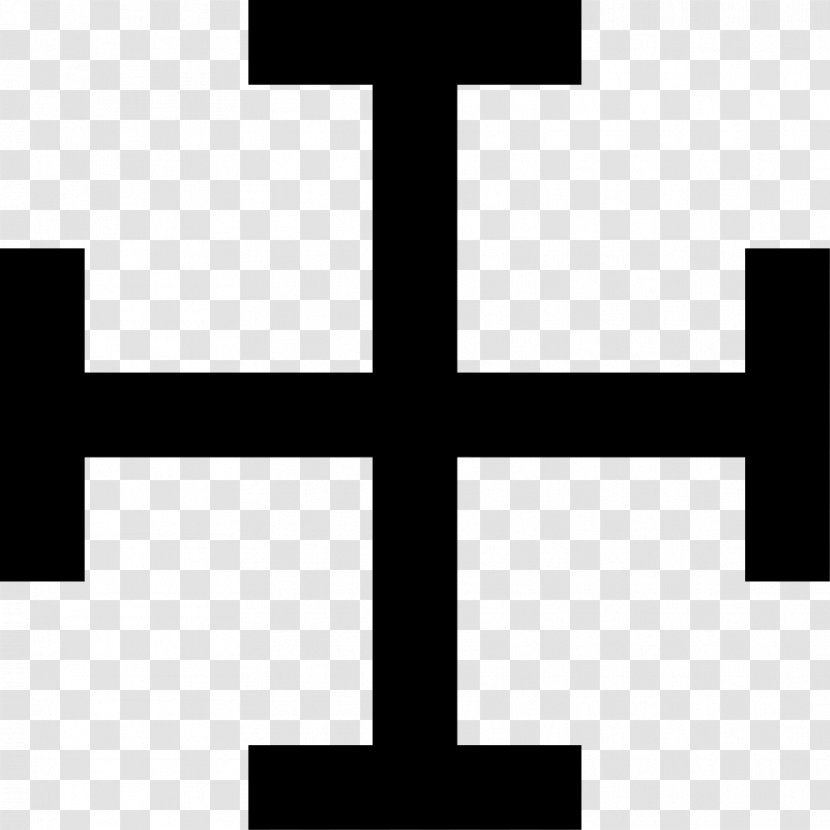 Cross Potent Symbol Clip Art - Logo Transparent PNG