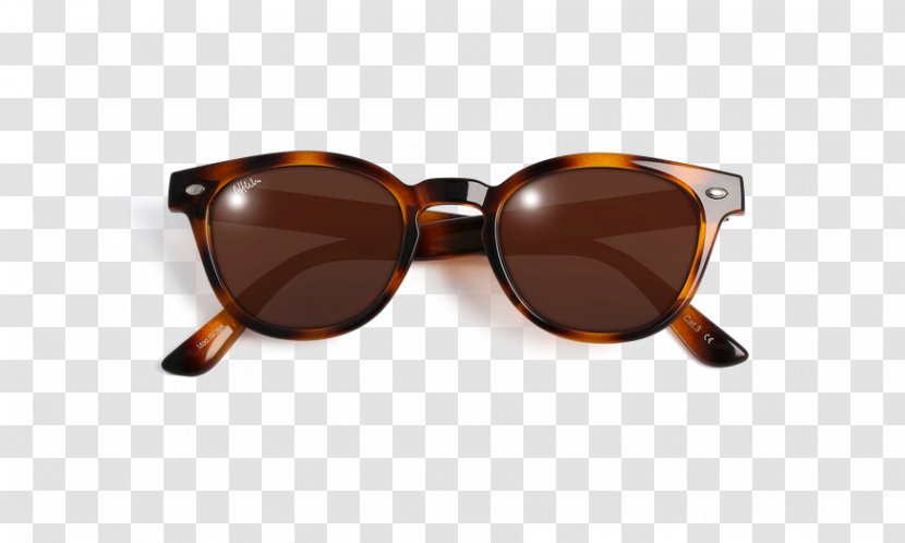 Sunglasses Caramel Color Brown Goggles - Eyewear - Optic Transparent PNG
