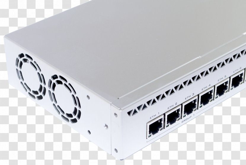 MikroTik RouterBOARD RB1100AHx2 Ethernet - Wireless - Hub Transparent PNG