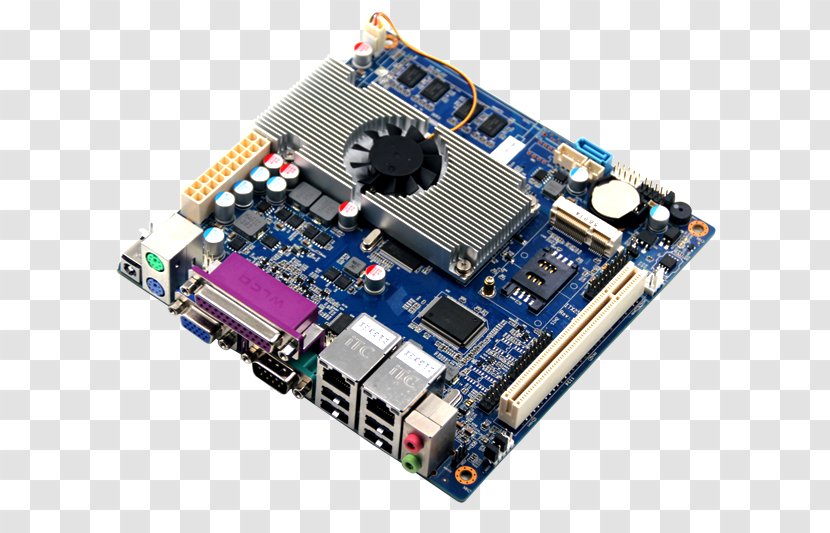 Graphics Cards & Video Adapters Motherboard Intel Atom Mini-ITX - Electronic Device Transparent PNG