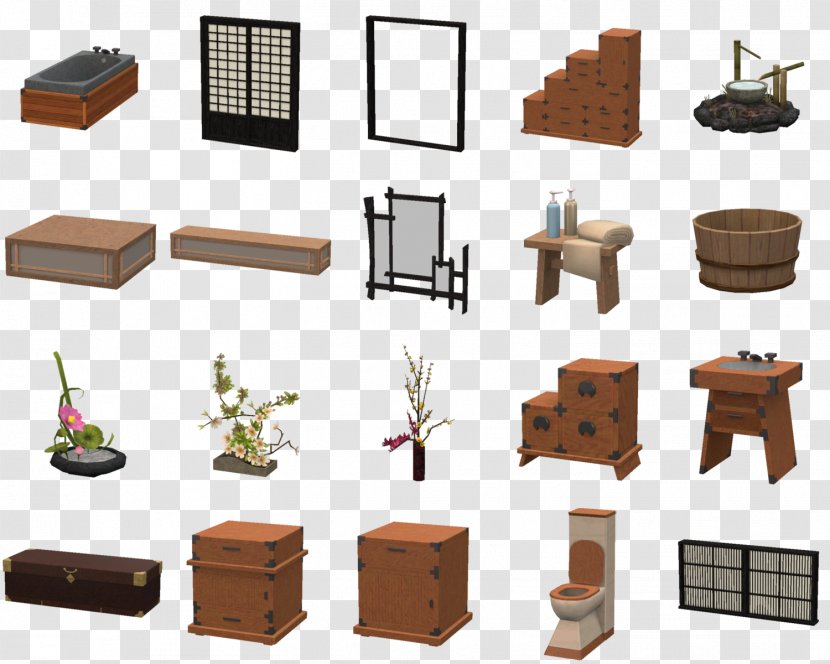 The Sims 3 2 MySims Zen Download - Wood - Meditation Transparent PNG