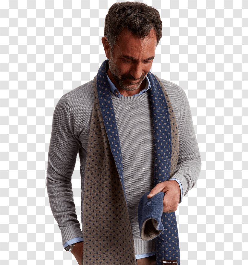 Scarf Neck Outerwear Product Wool - Woolen - French Man Transparent PNG