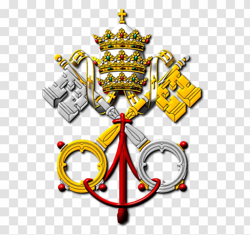 Coats Of Arms The Holy See And Vatican City St. Peter's Basilica Flag Pope - Aita Santu - Priest Transparent PNG
