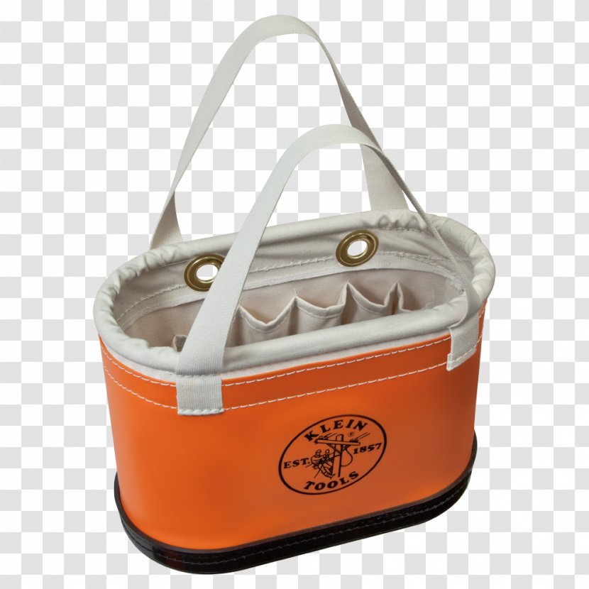 Klein Tools Bucket #6 Canvas 5144BHB14OS Hard-Body Aerial - Orange Transparent PNG