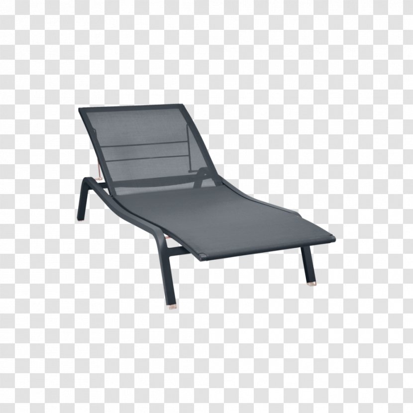 Fermob SA Alizé Sunlounger Chaise Longue Chair Furniture - Pascal Mourgue Transparent PNG