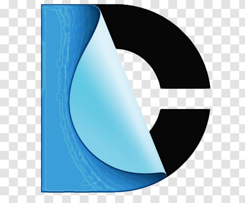 Blue Aqua Turquoise Teal Font - Watercolor - Electric Logo Transparent PNG