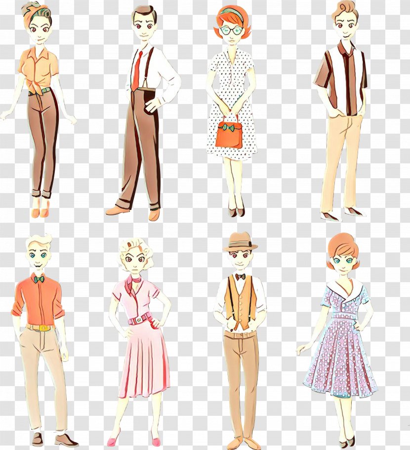 Costume Design Fashion Standing Designer Style Transparent PNG