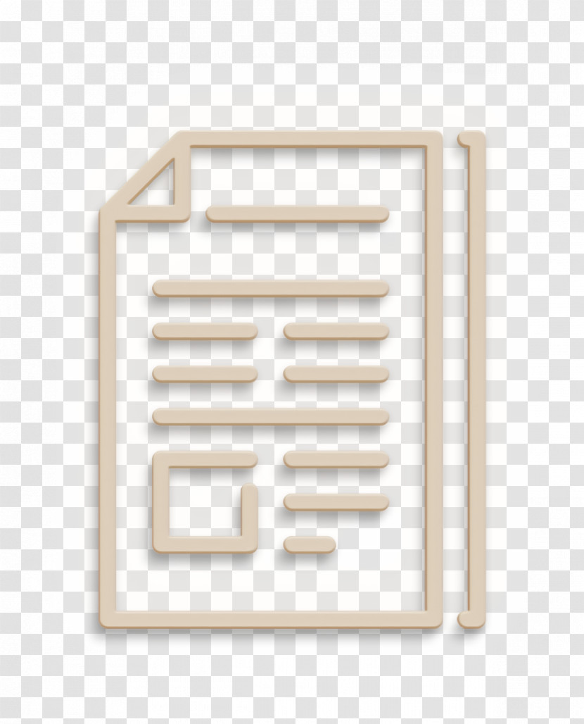Communication And Media Icon Article Icon News Icon Transparent PNG