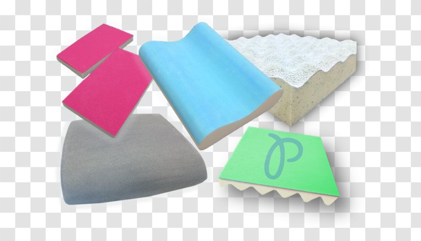 Memory Foam Mattress Pads Pillow - Polymeric Transparent PNG