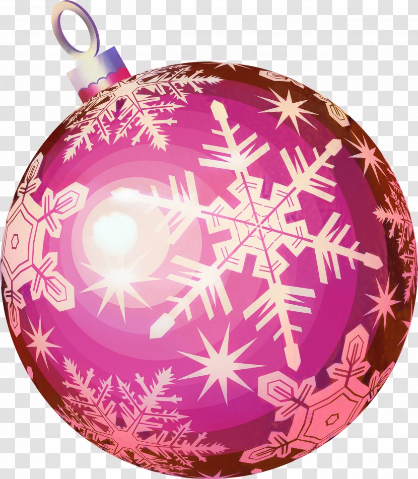 Christmas Decoration Cartoon - Holiday Ornament - Sphere Transparent PNG