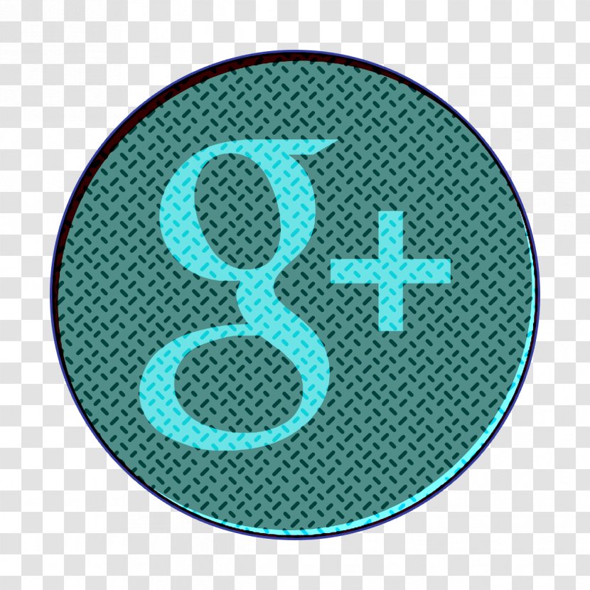 Google Icon - Teal - Electric Blue Symbol Transparent PNG