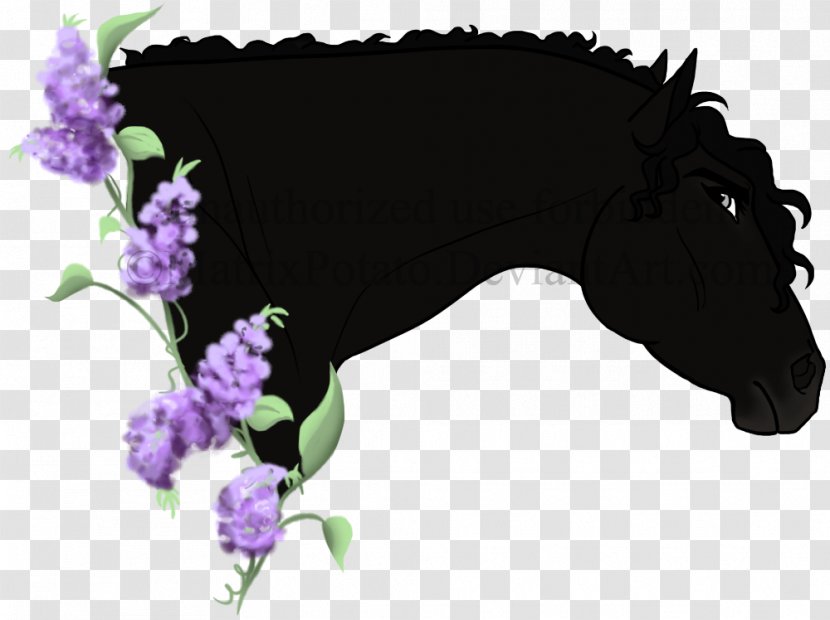 Horse Wisteria Violet Lilac Character - Canidae Transparent PNG