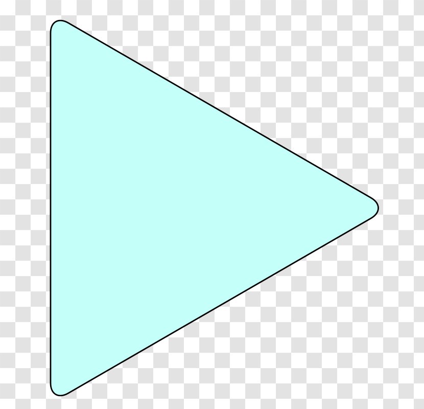 Triangle Turquoise Teal Point - Stage Light Transparent PNG