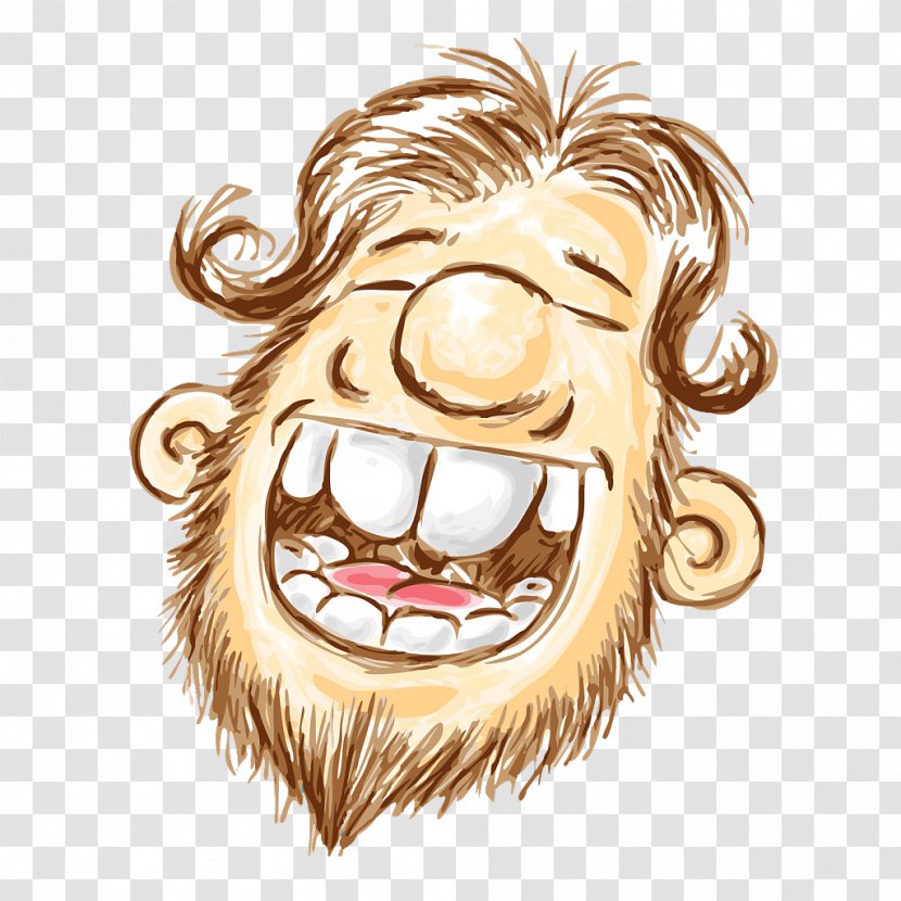 Laughter Smile Illustration - Nose - Roar With Transparent PNG