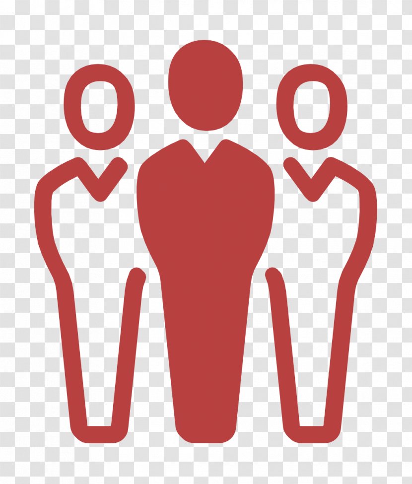 People Icon Business Set Team - Heart Love Transparent PNG