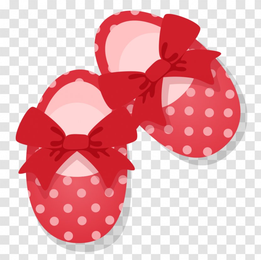 Wedding Invitation Infant Baby Shower Clip Art - Heart - Red Shoes Transparent PNG