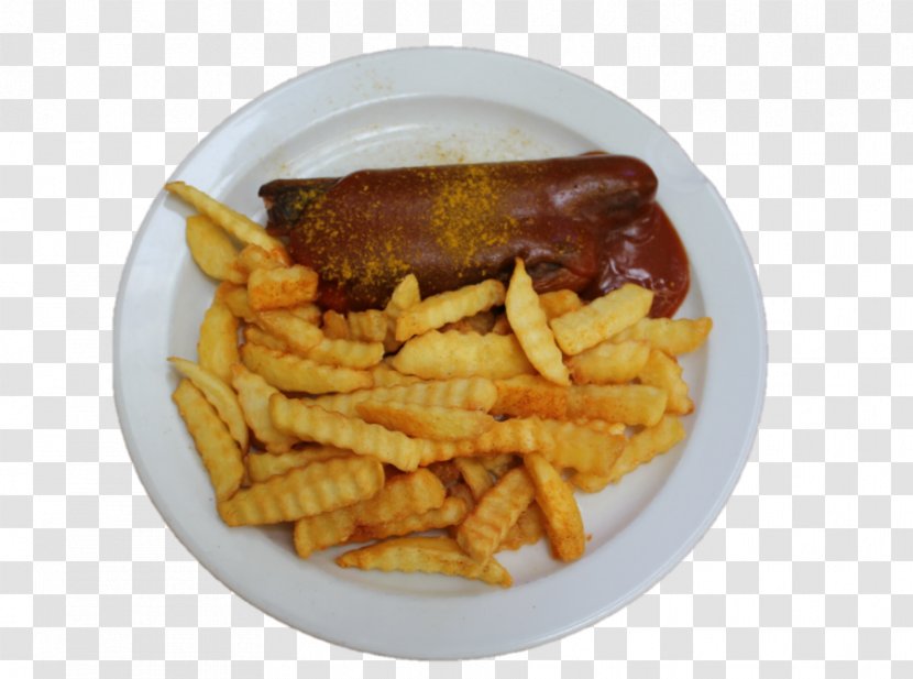 French Fries Steak Frites Full Breakfast Chicken And Chips Currywurst - Junk Food Transparent PNG