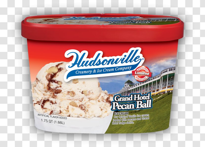 Ice Cream Fudge Hudsonville Praline - Balls Transparent PNG