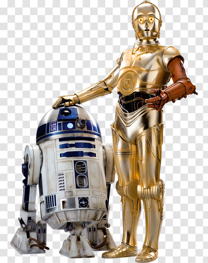 R2-D2 C-3PO Anakin Skywalker Luke Leia Organa - Star Wars Episode Vii - Stormtropper Transparent PNG