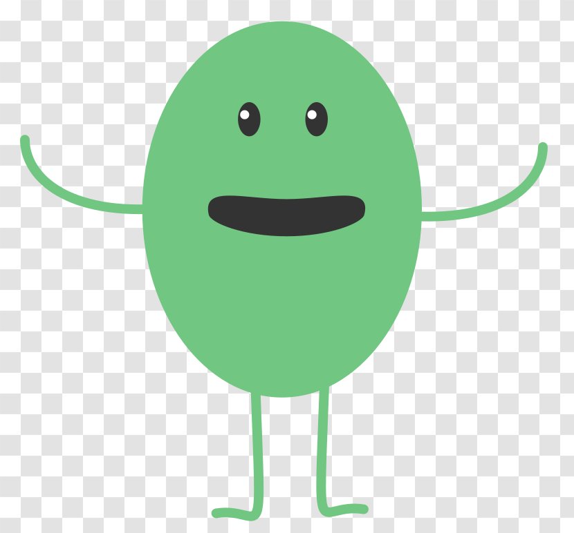 Green Bean Clip Art - Monster - Character Transparent PNG