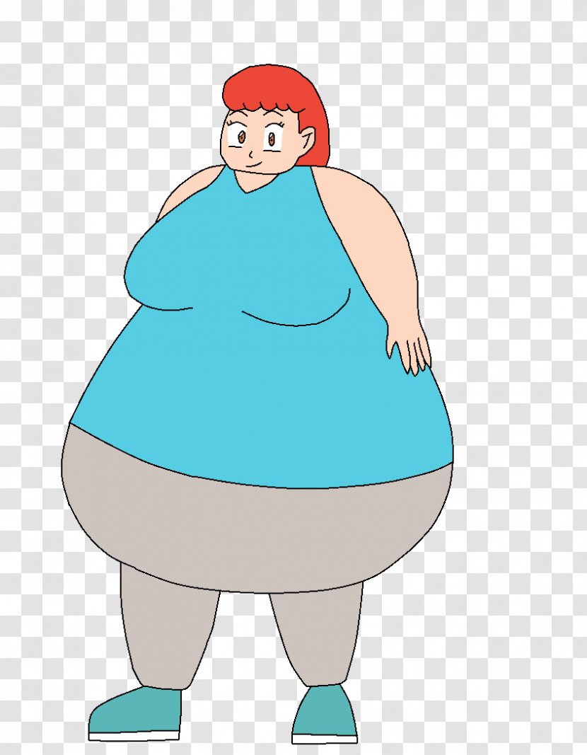 Clip Art Animated Film Female Woman Fat - Flower Transparent PNG
