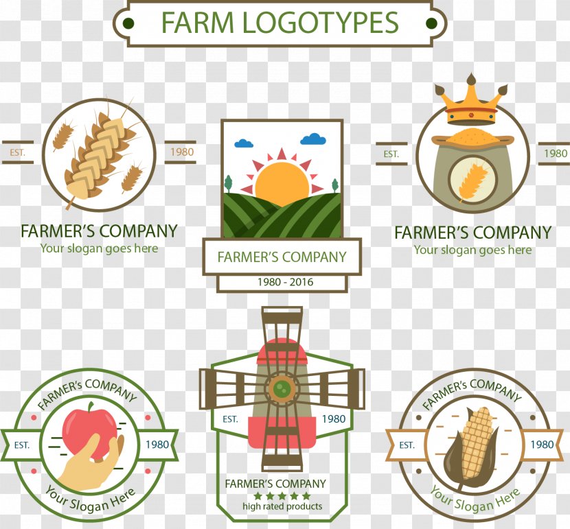 Vector Hand-drawn Farm Icon - Flower - Frame Transparent PNG
