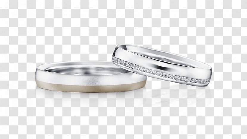 Wedding Ring Marriage Engagement Diamond - Metal Transparent PNG