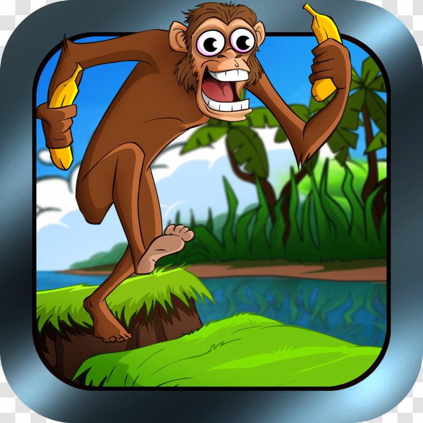 Monkey Fiction Cartoon Character - Fictional Transparent PNG