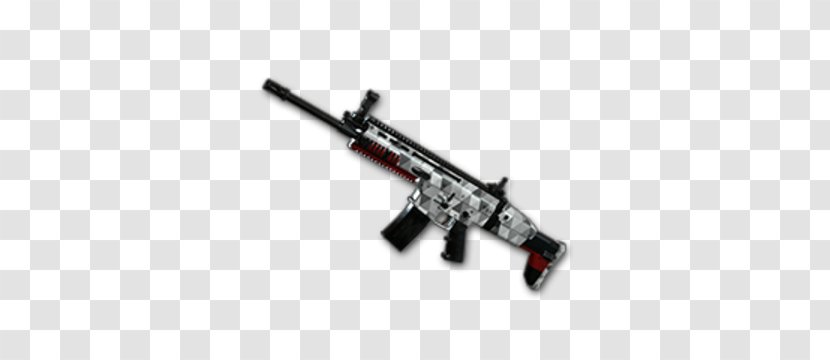 PlayerUnknown's Battlegrounds FN SCAR Counter-Strike: Global Offensive Heckler & Koch HK416 Firearm - Watercolor - Silhouette Transparent PNG