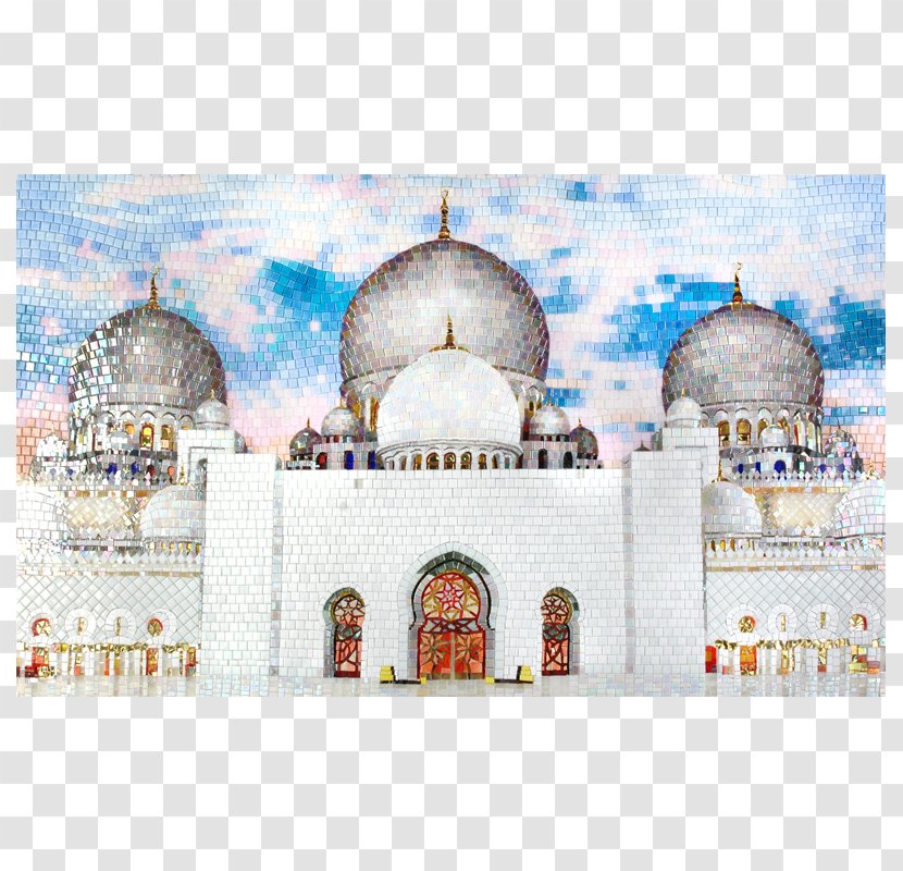 Mosque Arch Dome Stock Photography Khanqah - Building - MOSQUE Painting Transparent PNG